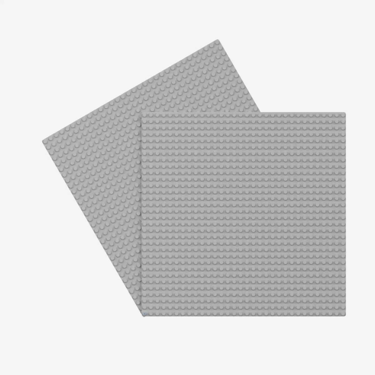 Plaques de base 2x 32x32 gris bleu clair (BB-401380) — Prix et comparaison | Brick Broker