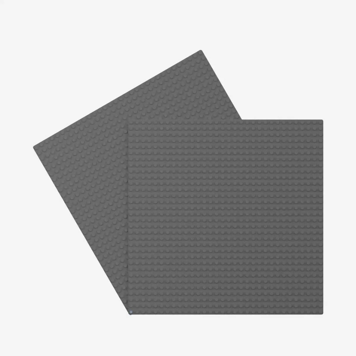 Plaques de base 2x 32x32 gris bleu foncé (BB-401381) — Prix et comparaison | Brick Broker