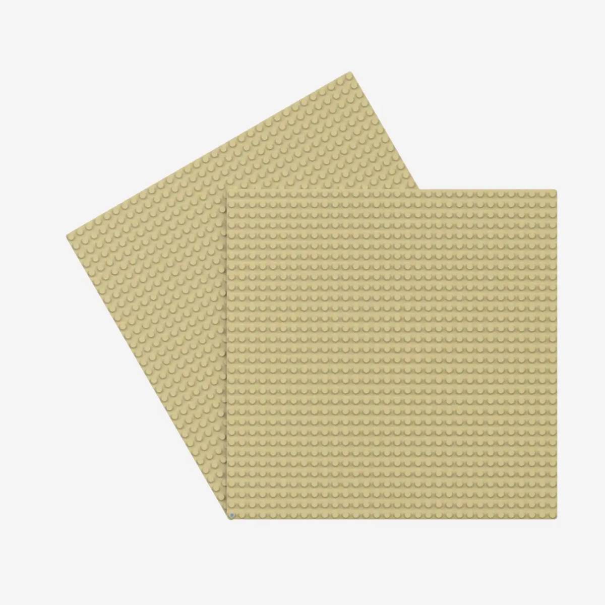 Plaques de base 2x 32x32 brun clair (BB-401382) — Prix et comparaison | Brick Broker