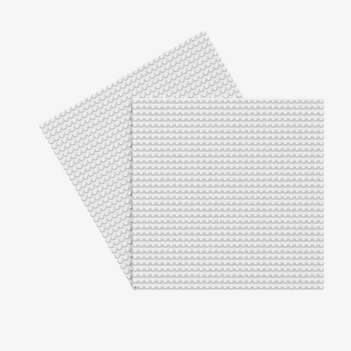 Plaques de base 2x 32x32 blanc (BB-401385) — Prix et comparaison | Brick Broker