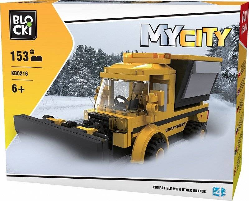 Klocki BLOCKI MyCity Pług Śnieżny • Set KB0216 • SetDB