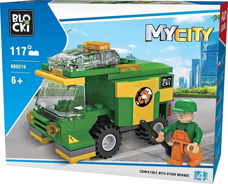 Blockki Klocki BLOCKI MyCity Uliczna Zamiatarka • Set KB0219 • SetDB