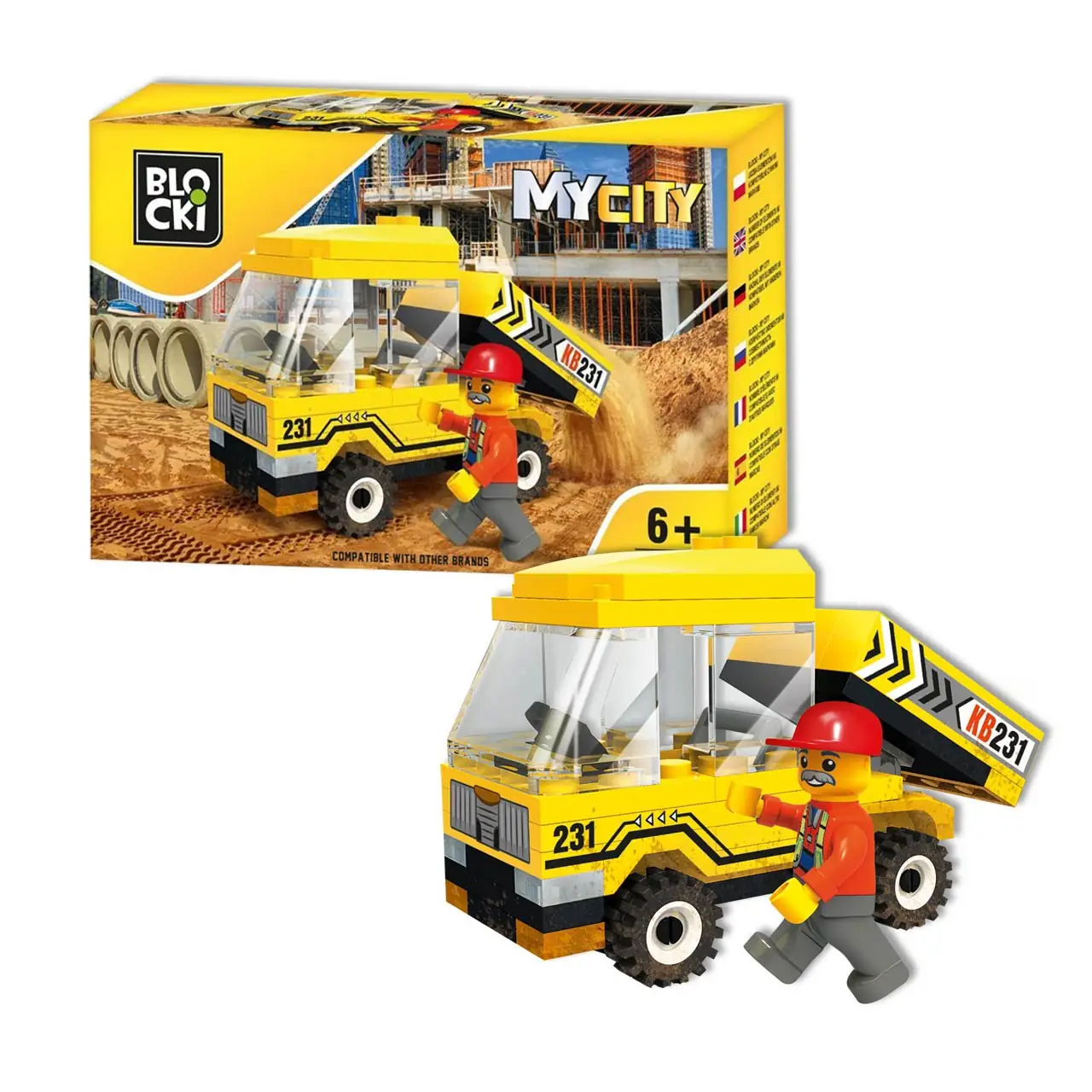 Klocki BLOCKI MyCity Mini Wywrotka • Set KB0231 • SetDB