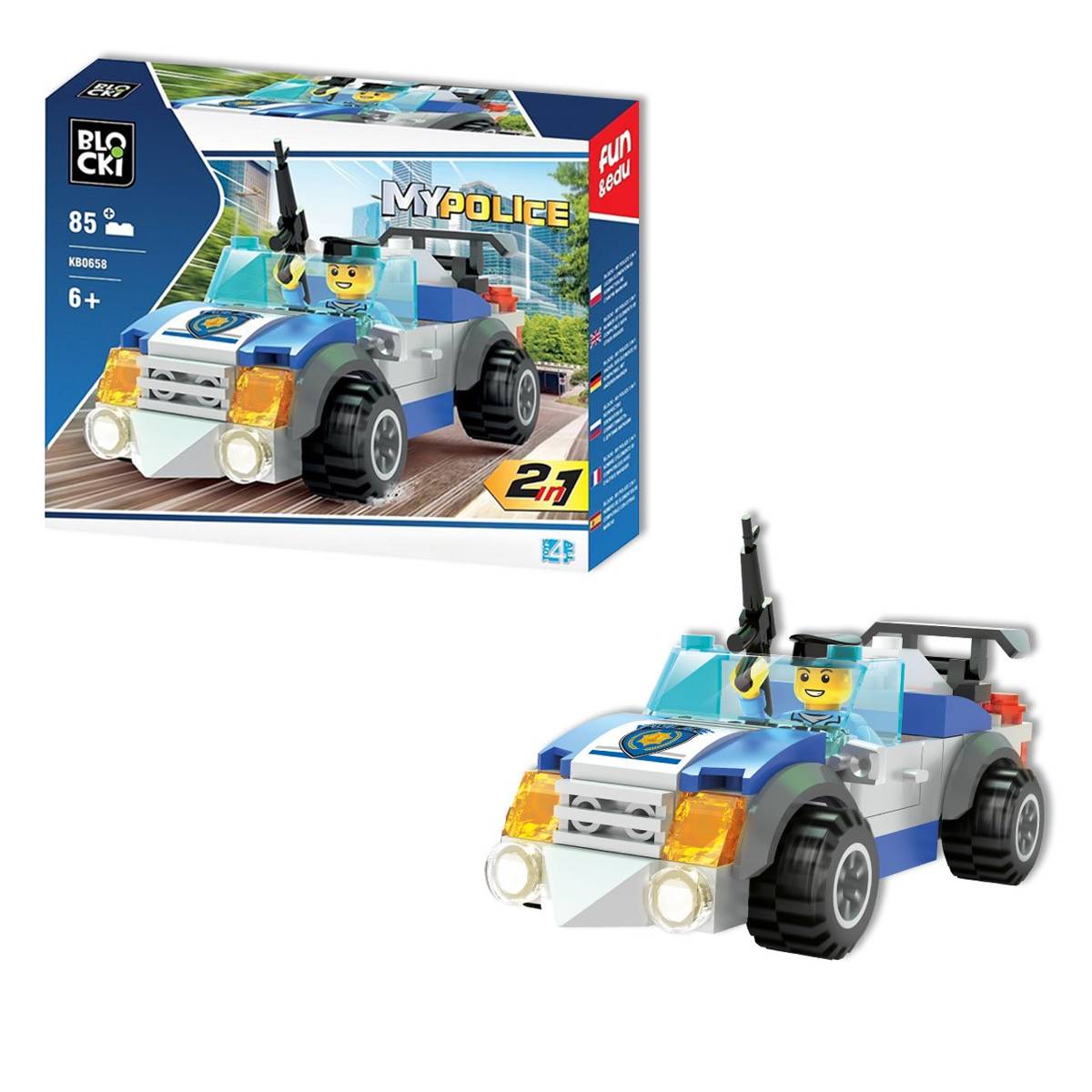 Klocki BLOCKI MyPolice 2 W 1 • Set KB0658 • SetDB
