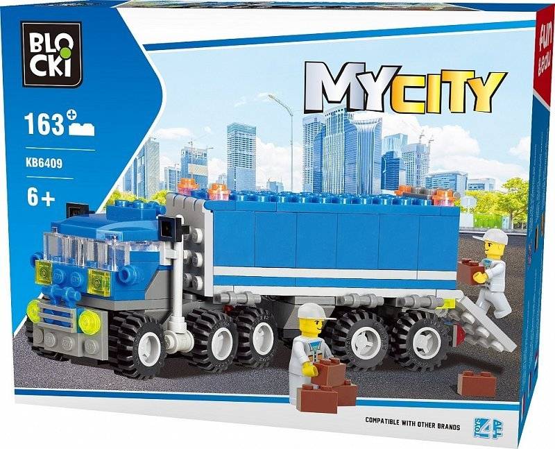 Klocki BLOCKI MyCity Ciężarówka • Set KB6409 • SetDB