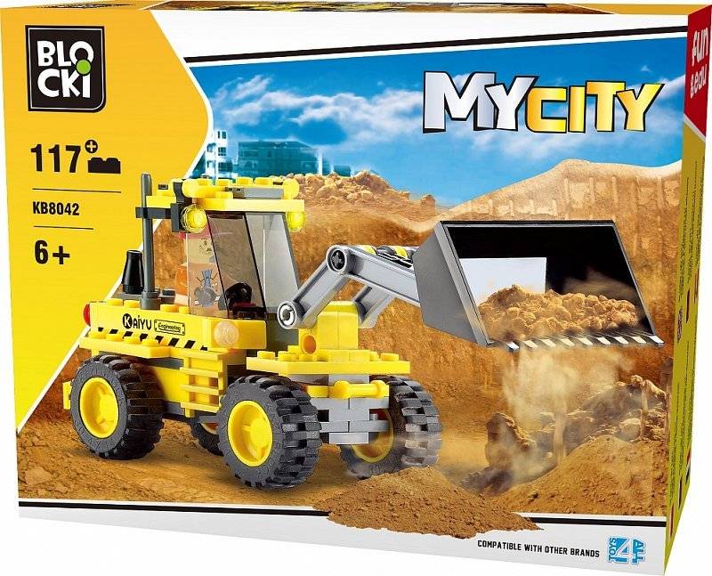 Blockki Klocki BLOCKI MyCity Koparka • Set KB8042 • SetDB