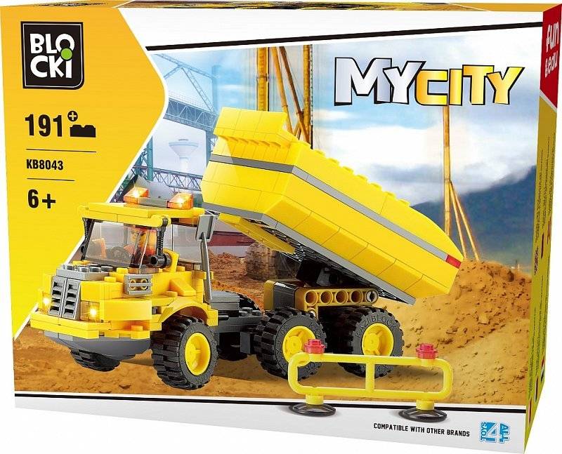 Klocki BLOCKI MyCity Wywrotka • Set KB8043 • SetDB
