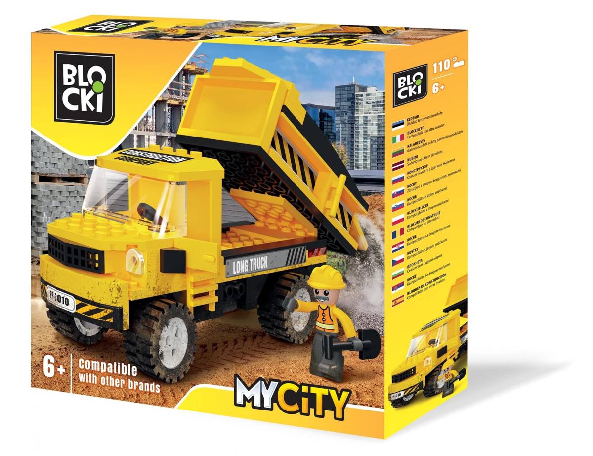 Blockki Klocki BLOCKI PEPCO MyCity Wywrotka • Set PP3010 • SetDB