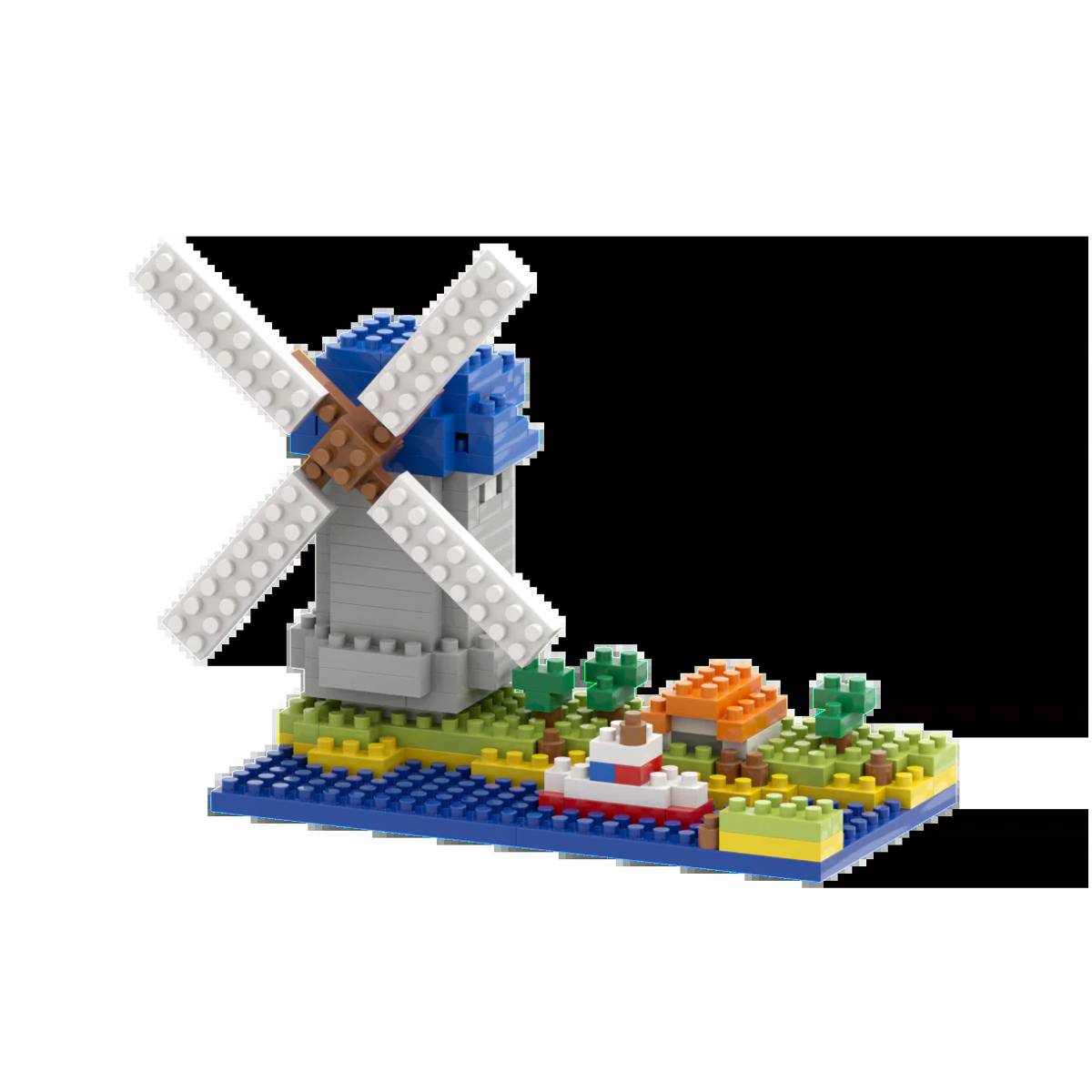 BRIXIES Windmühle • DIAMOND BLOCKS • Set 200.046 • SetDB