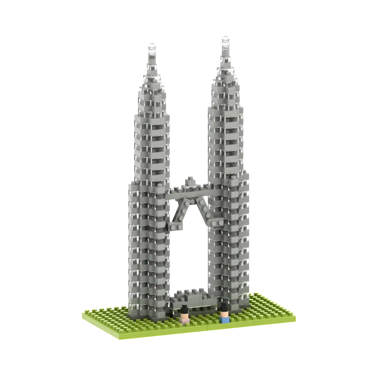 BRIXIES Petronas Towers • DIAMOND BLOCKS • Set 200.147