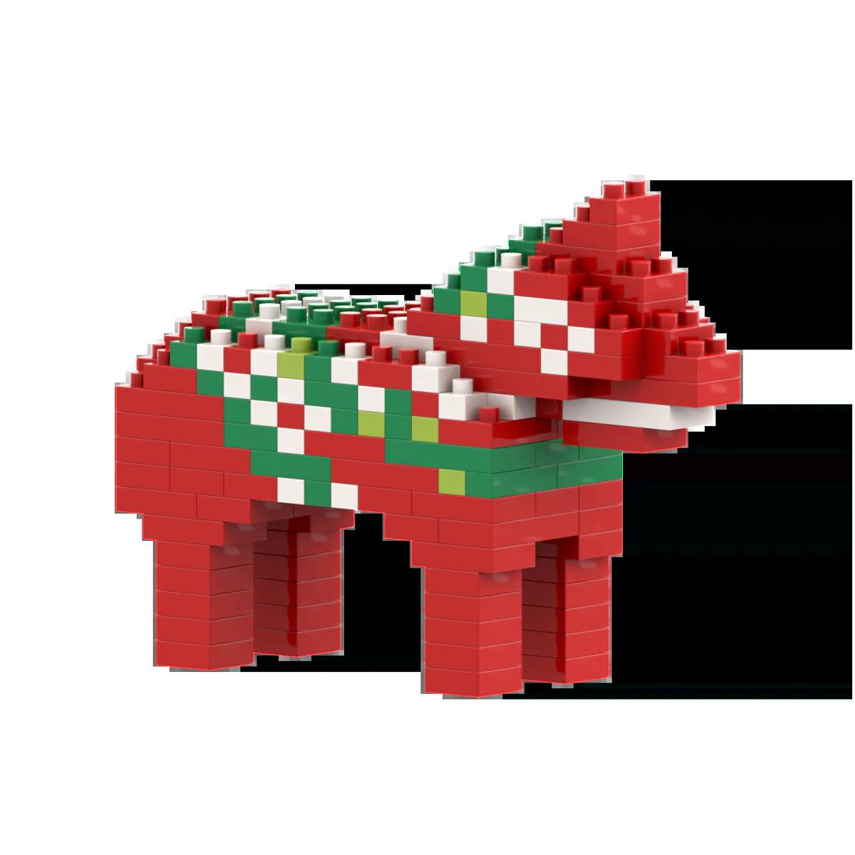 BRIXIES Dalahäst • DIAMOND BLOCKS • Set 200.193 • SetDB