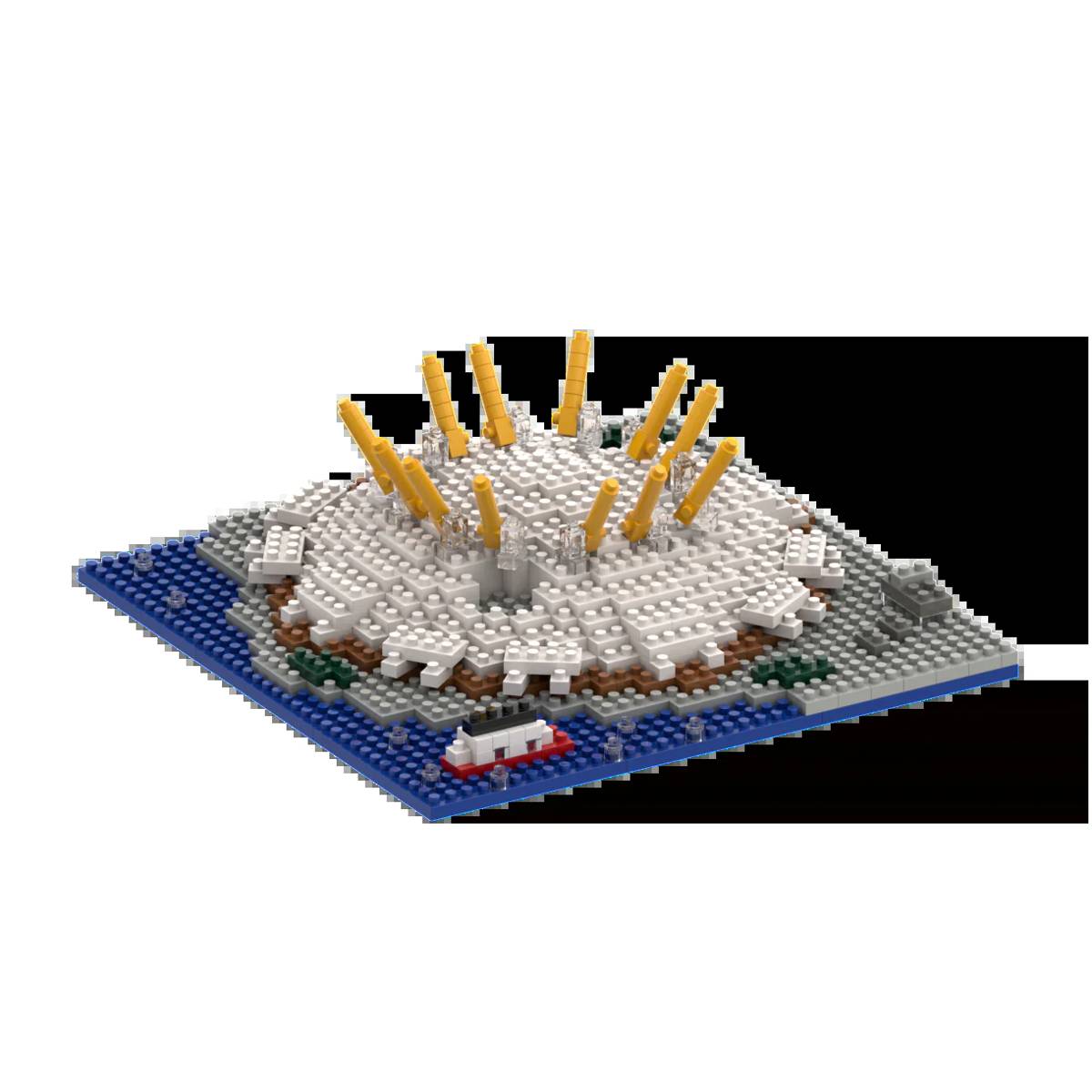 BRIXIES Millennium Dome • DIAMOND BLOCKS • Set 200.236