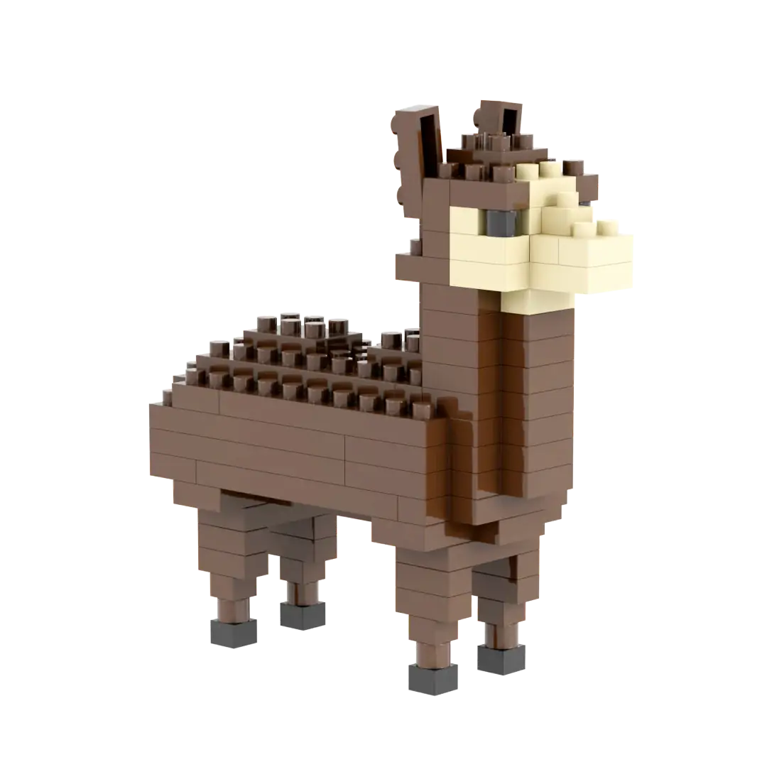 BRIXIES Lama • DIAMOND BLOCKS • Set 200.268 • SetDB