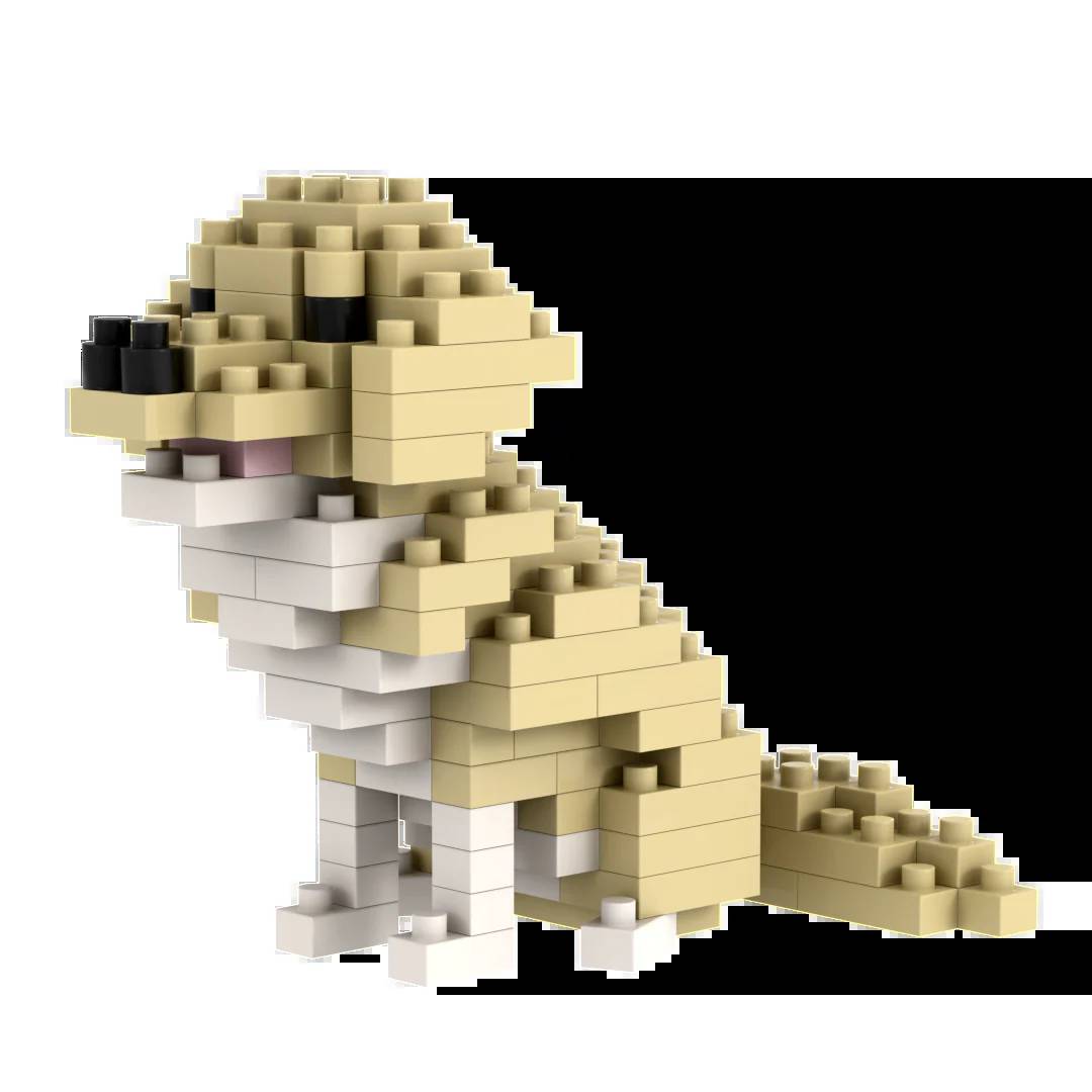 BRIXIES Labrador • DIAMOND BLOCKS • Set 200.318 • SetDB