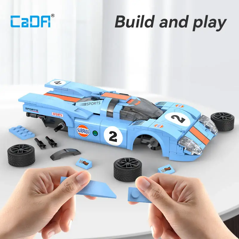 CaDA Azure Storm • Set C51076W • SetDB • Merlins Bricks