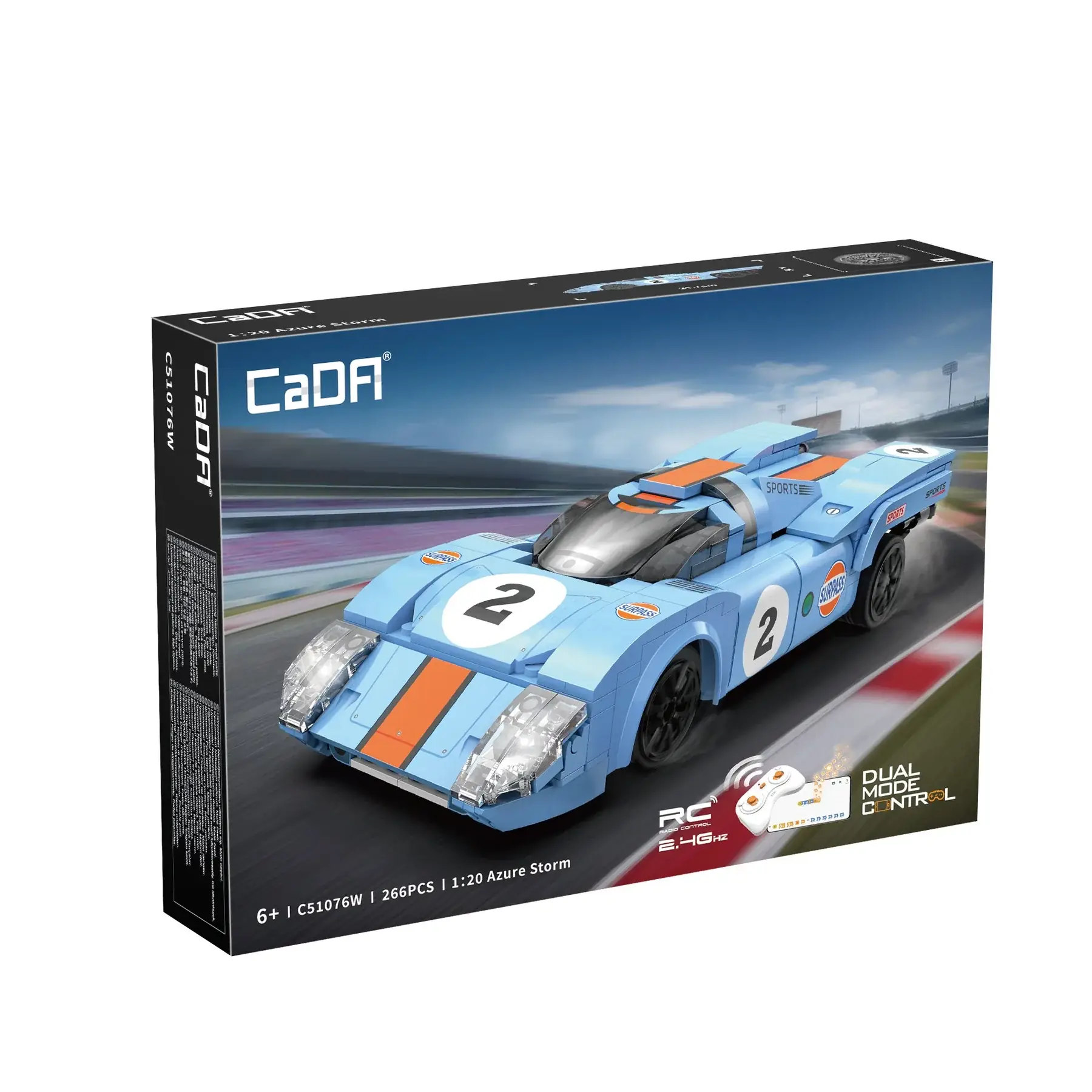 CaDA Azure Storm • Set C51076W • SetDB • Merlins Bricks CaDA Azure Storm • Set C51076W • SetDB • Merlins Bricks