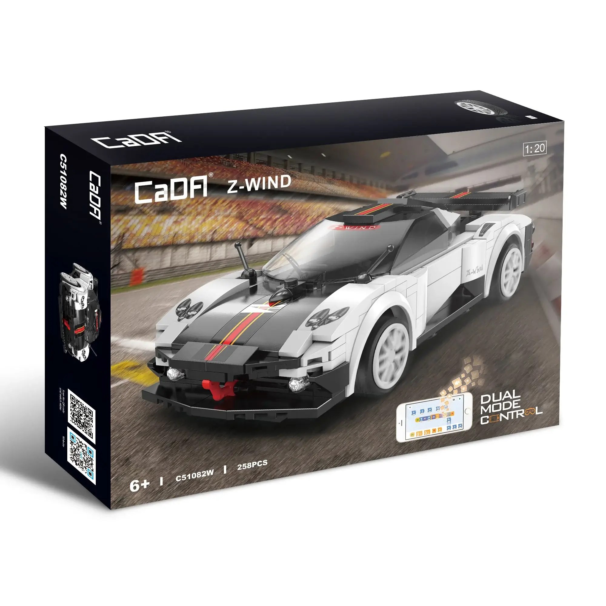CaDA Z-Wind Sports Car • Set C51082W • SetDB
