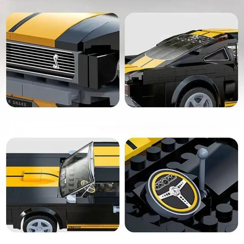 CaDA Shelby GT350-H • Set C51093W • SetDB • Merlins Bricks