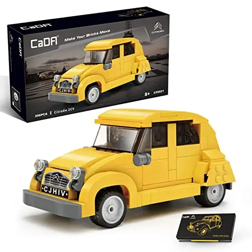 CaDA Citroën 2CV • Set C55021W • SetDB • Merlins Bricks