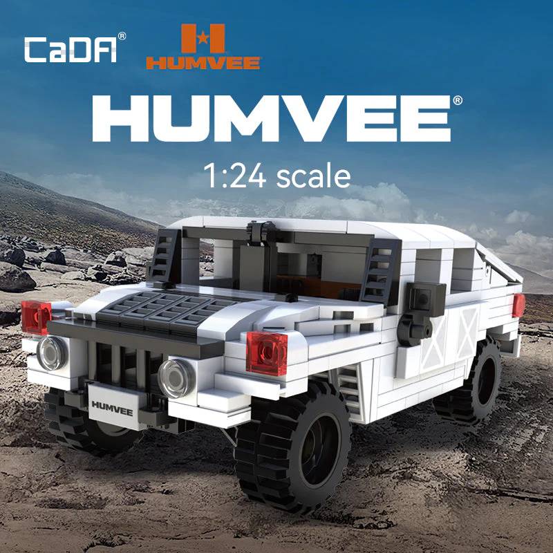 CaDA Humvee • Set C55022W • SetDB • Merlins Bricks