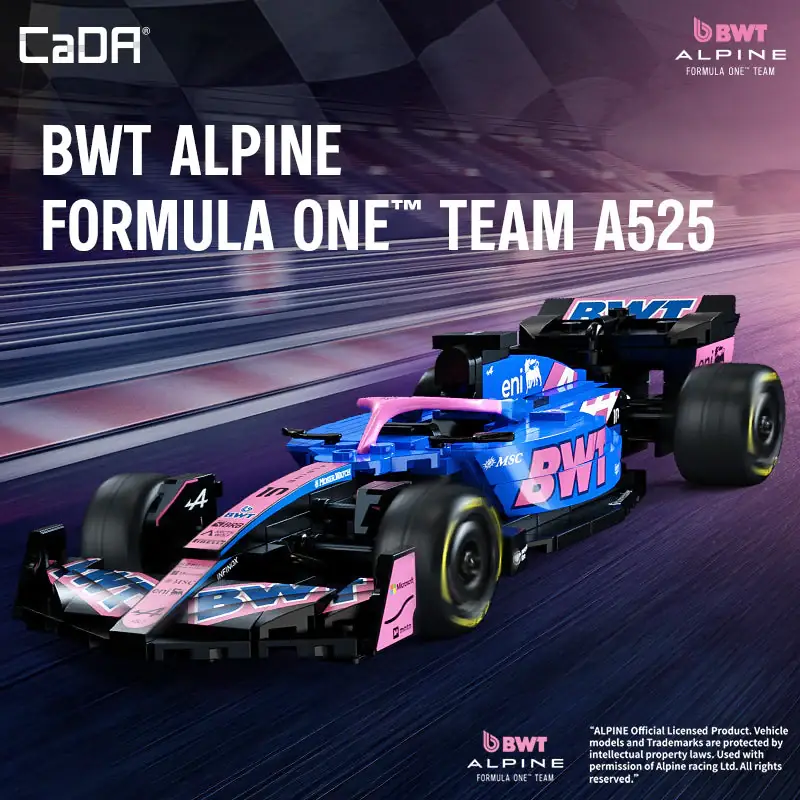 CaDA BWT Alpine F1 A525 • Set C55024W • SetDB