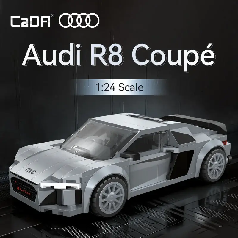 CaDA Audi R8 Coupe • Set C55027W • SetDB • Merlins Bricks