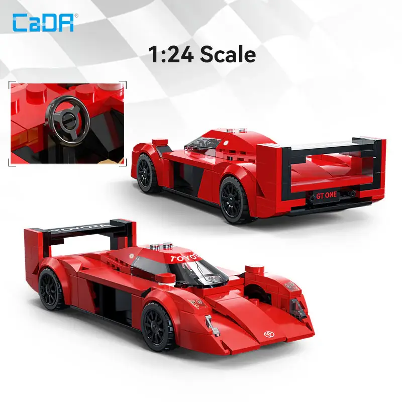 CaDA Toyota GT-ONE • Set C55040W • SetDB • Merlins Bricks