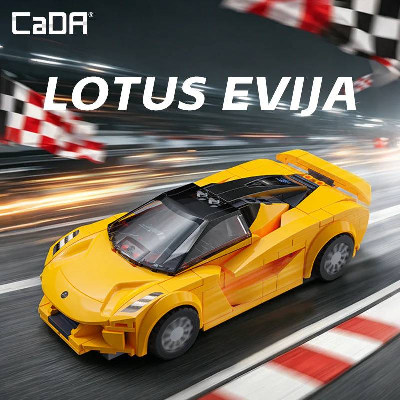CaDA Lotus Evija • Set C55044W • SetDB • Merlins Bricks