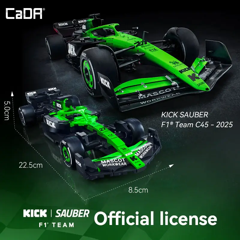 CaDA NEW KICK Sauber F1 Team C45 • Set C55082W • SetDB