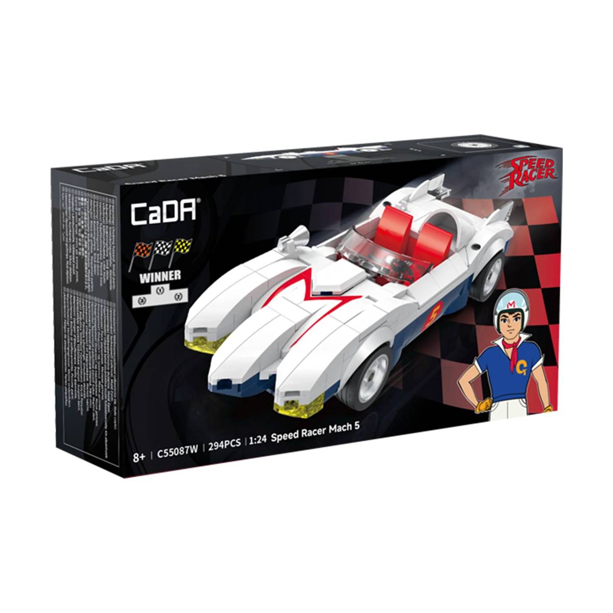 CaDA Speed Racer Mach 5 • Set C55087W • SetDB