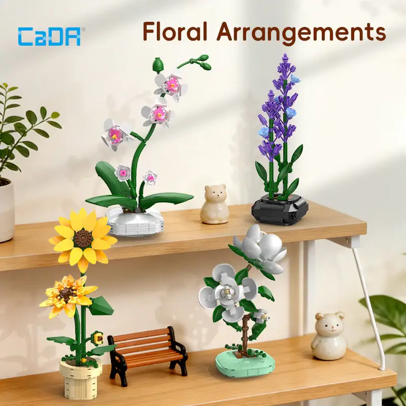 CaDA Sunflower • Set C59030W • SetDB • Merlins Bricks
