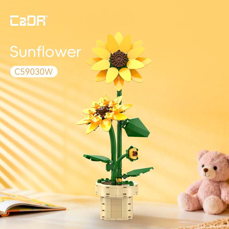 CaDA Sunflower • Set C59030W • SetDB • Merlins Bricks