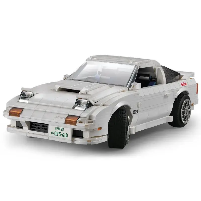 リースRX デッキ LEGO MOC 76901 Mazda RX-7 FD3S from Initial D [Opening Doors