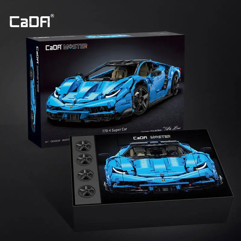 CaDA Supercar 770-4 • Set C61041W • SetDB • Merlins Bricks