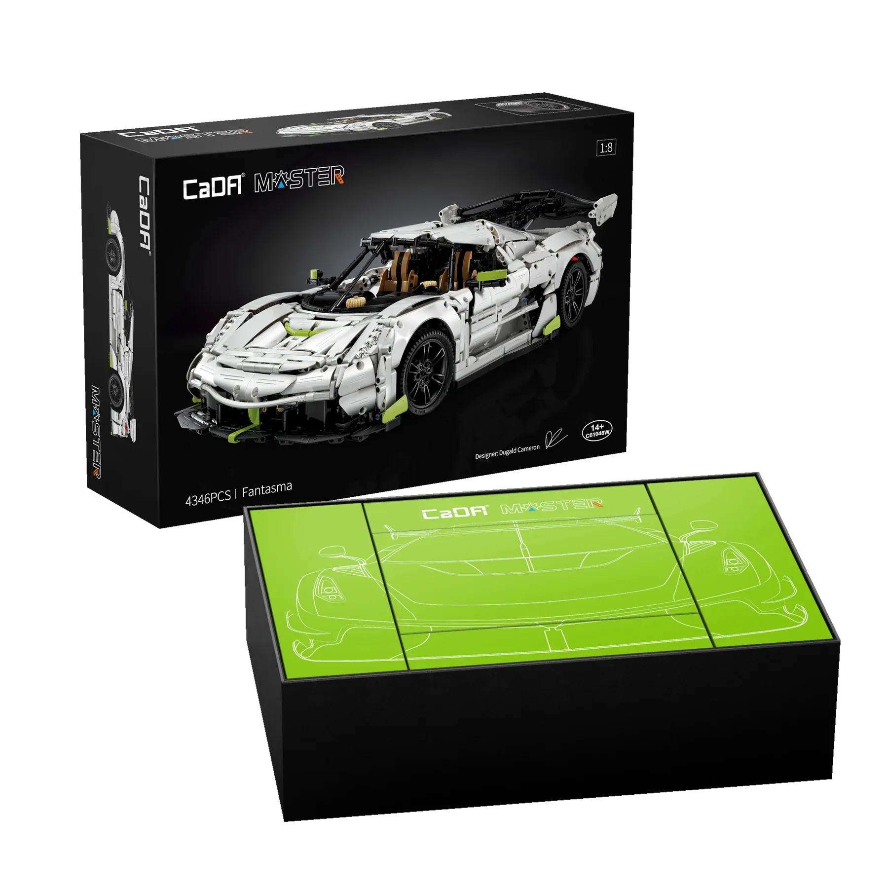 CaDA Fantasma Sports Car • Set C61048W • SetDB