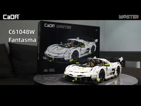CaDA Fantasma Sports Car • Set C61048W • SetDB