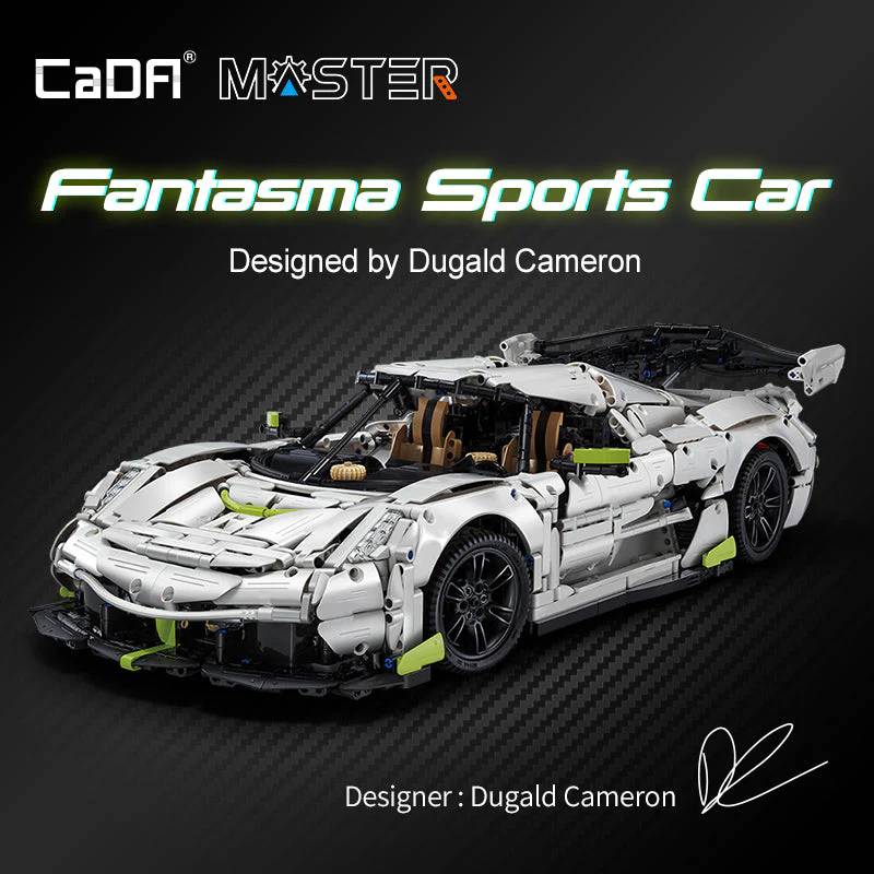 CaDA Fantasma Sports Car • Set C61048W • SetDB
