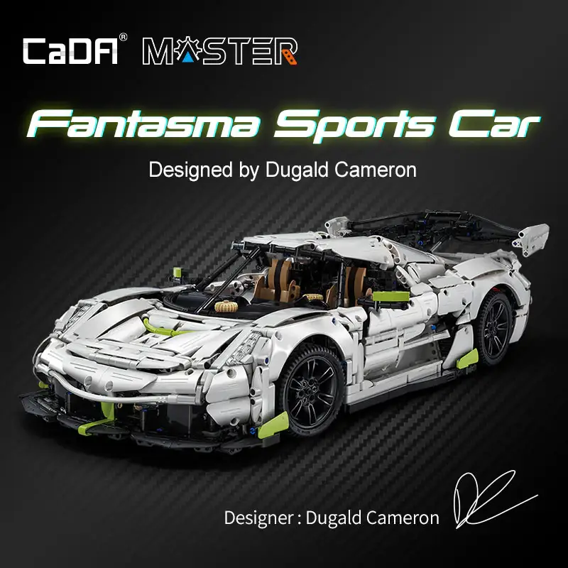 CaDA Fantasma Sports Car • Set C61048W • SetDB