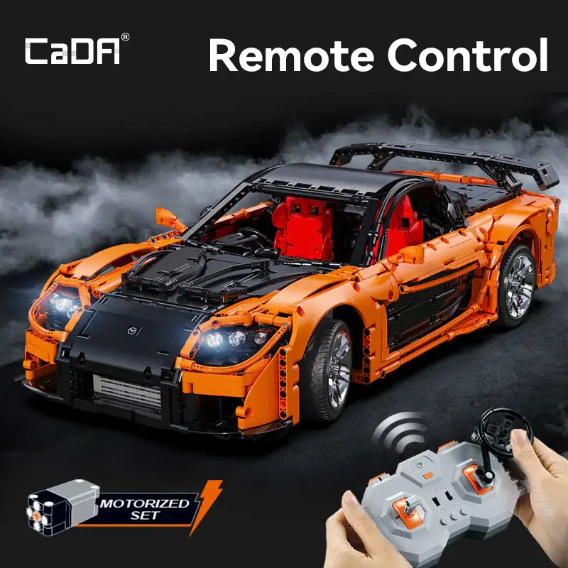 CaDA Mazda RX-7 • Set C61502W • SetDB • Merlins Bricks