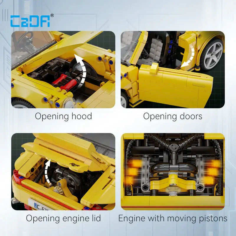 CaDA RUF CTR Yellowbird • Set C62003W • SetDB