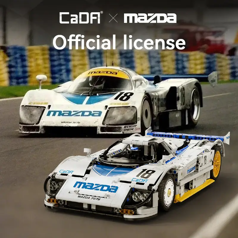 CaDA Mazda 787B • Set C63007W • SetDB • Merlins Bricks