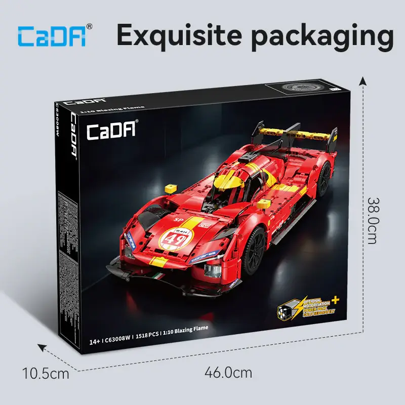 CaDA Blazing Flame • Set C63008W • SetDB • Merlins Bricks