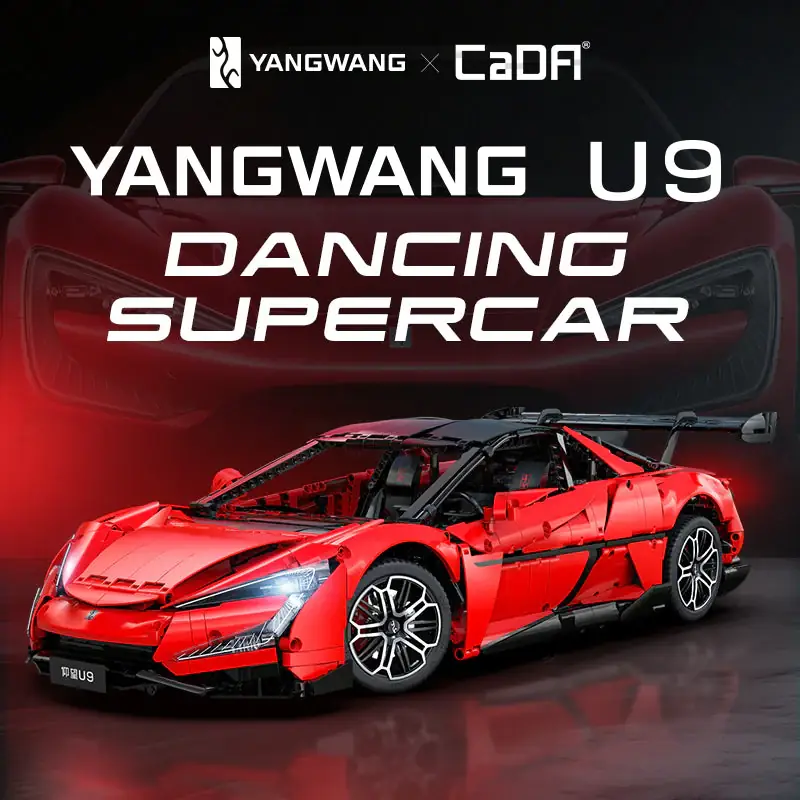 CaDA BYD YangWang U9 Supercar • Set C64011W • SetDB