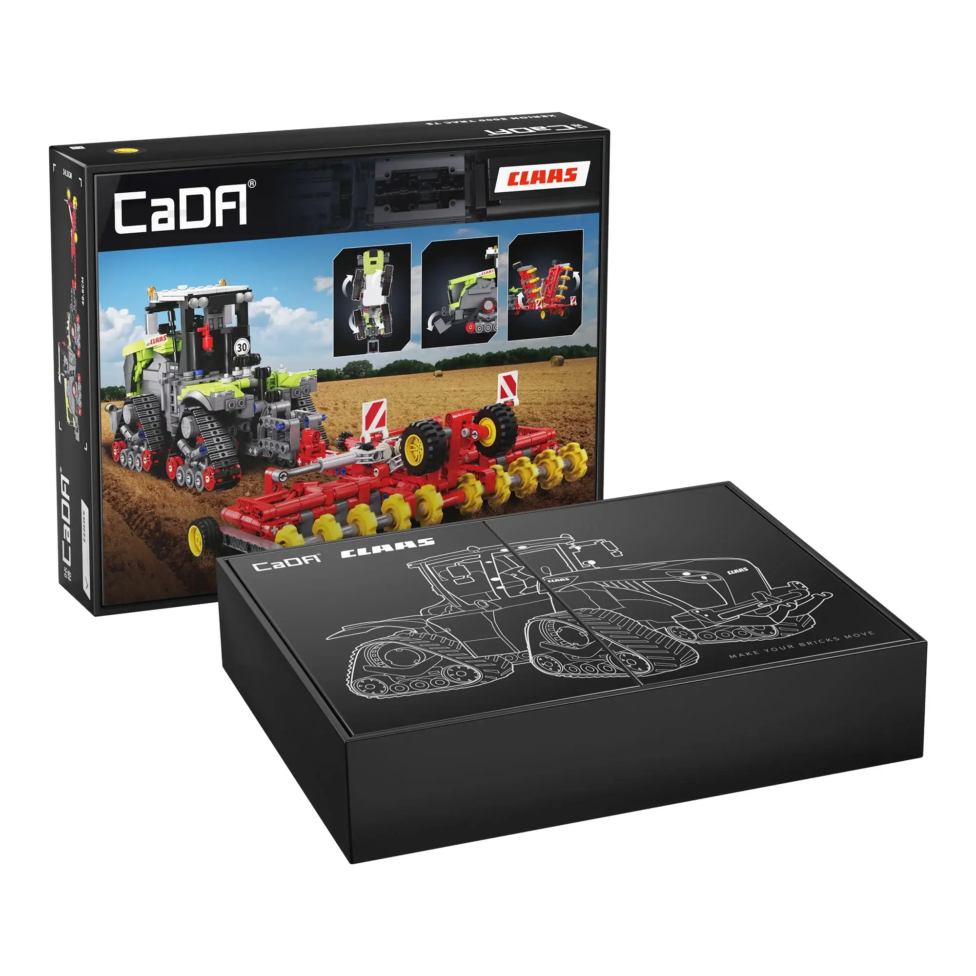 CaDA CLAAS XERION 5000 TRAC TS • Set C65012W • SetDB