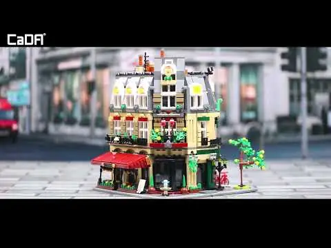 CaDA Paris Restaurant • Set C66009W • SetDB • Merlins Bricks