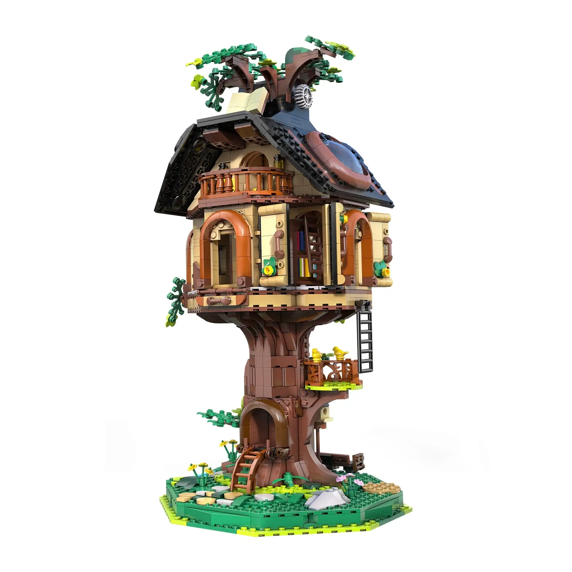 CaDA Tree House Library • Set C66013W • SetDB