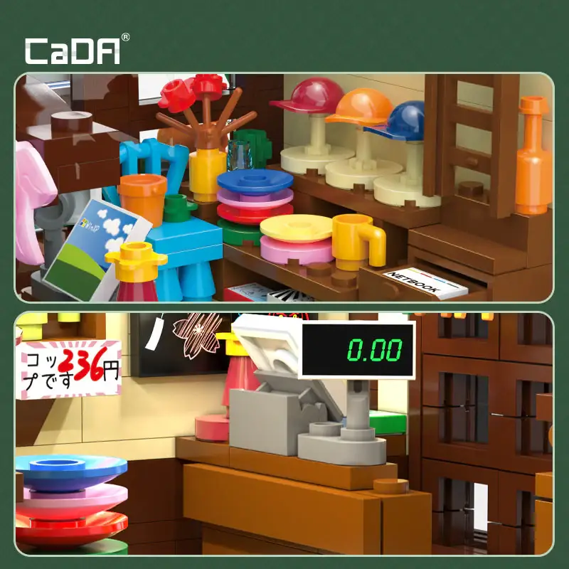 CaDA Kitty's Grocery • Set C66015W • SetDB