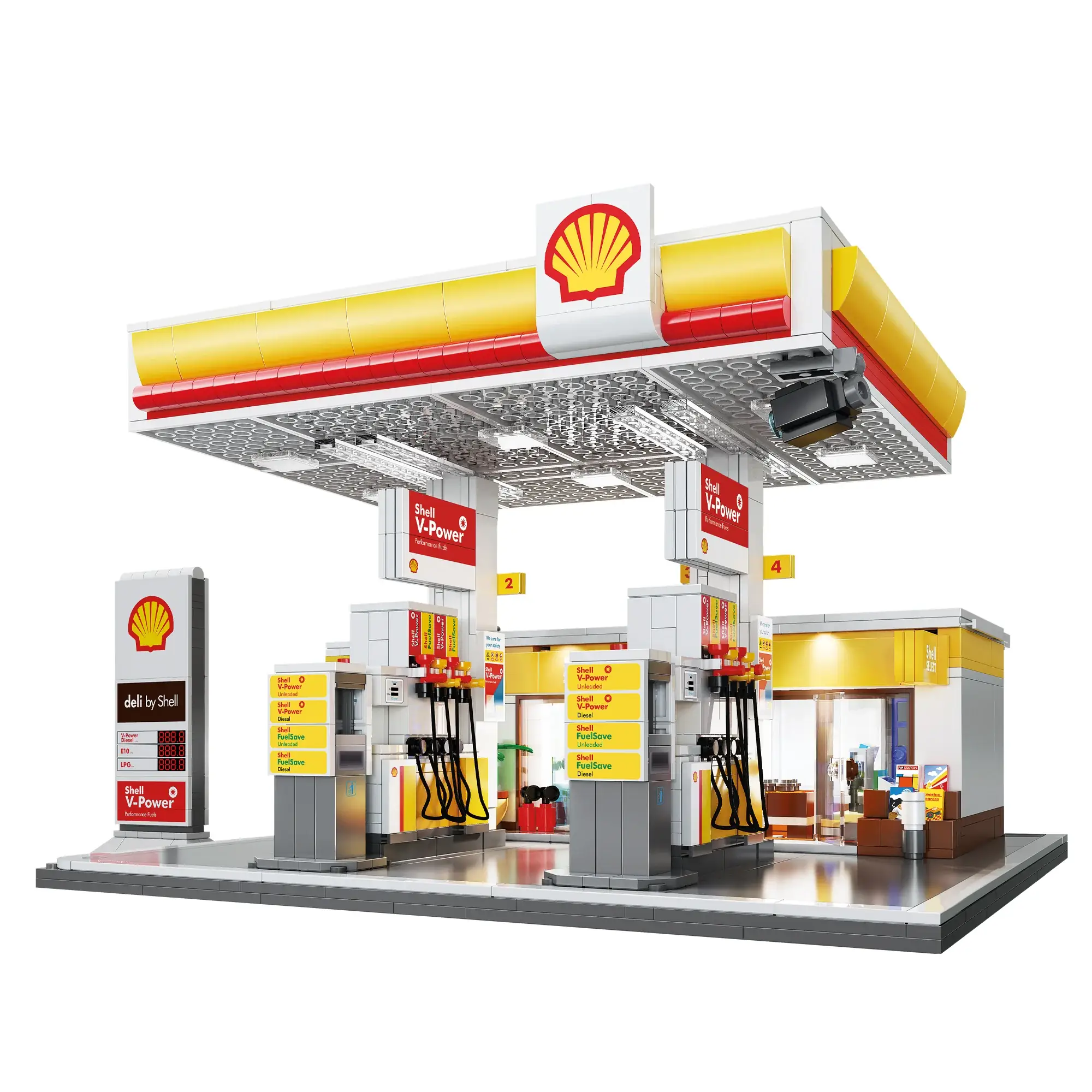 CaDA Shell Retail Station • Set C66026W • SetDB