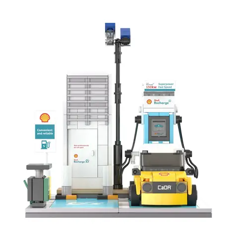 CaDA Shell Retail Station • Set C66028W • SetDB