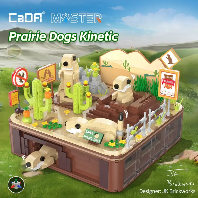 CaDA Prairie Dogs Kinetic • Set C71008W • SetDB